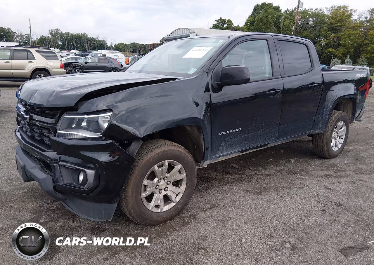 2022 Chevrolet Colorado 4Wd Short Box Lt VIN:1GCGTCEN4N1300945 - 2