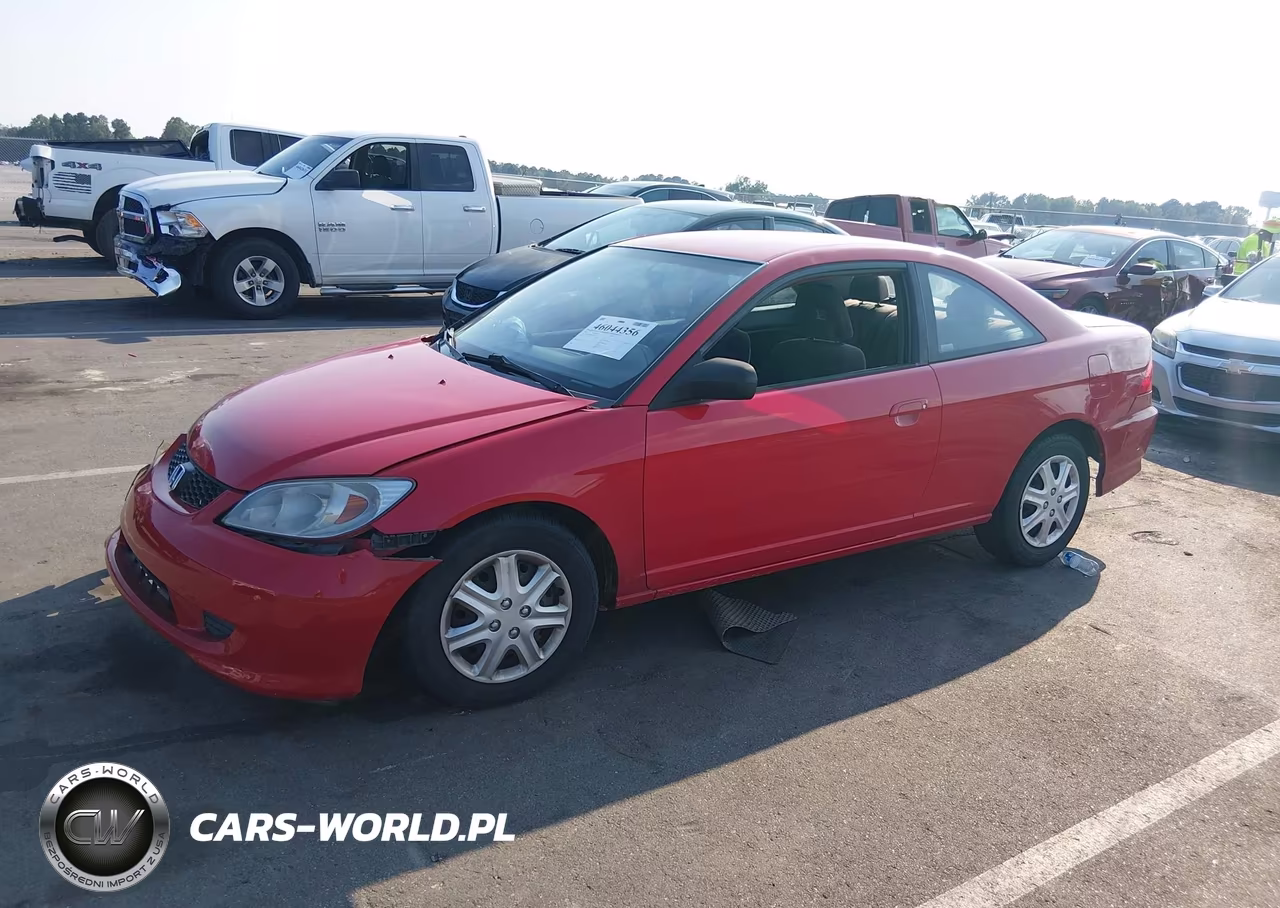 2005 Honda Civic Lx VIN:1HGEM22565L029590 - 2