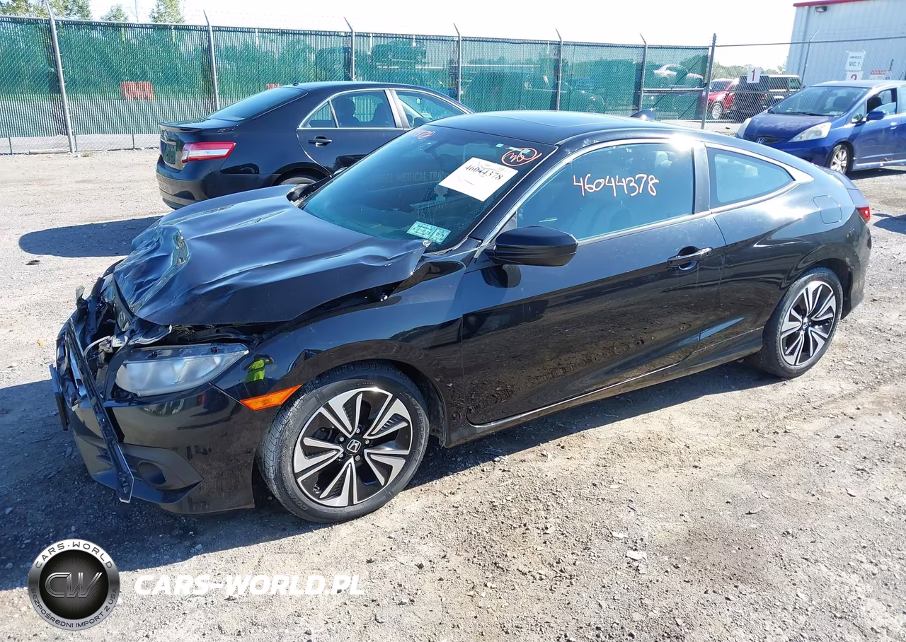 2017 Honda Civic Ex-L VIN:2HGFC3B76HH353669 - 2