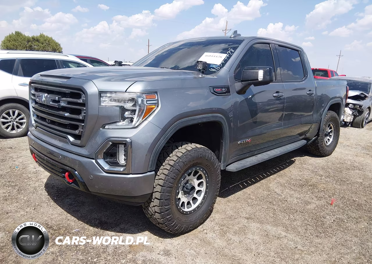 2020 GMC Sierra 1500 4Wd Short Box At4 VIN:3GTP9EEL3LG421344 - 2