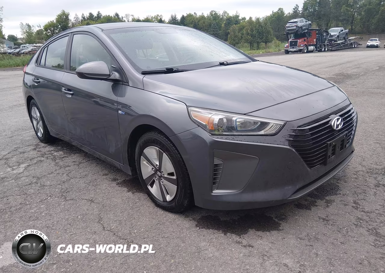 2018 Hyundai Ioniq Hybrid Blue