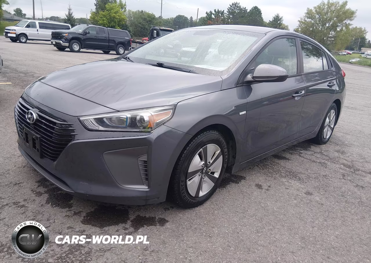 2018 Hyundai Ioniq Hybrid Blue VIN:KMHC65LC7JU100987 - 2