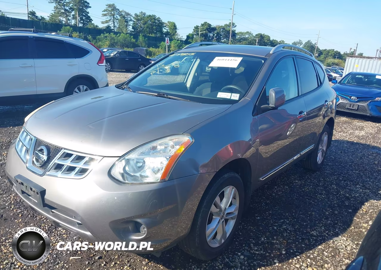 2012 Nissan Rogue Sv VIN:JN8AS5MV7CW714375 - 2