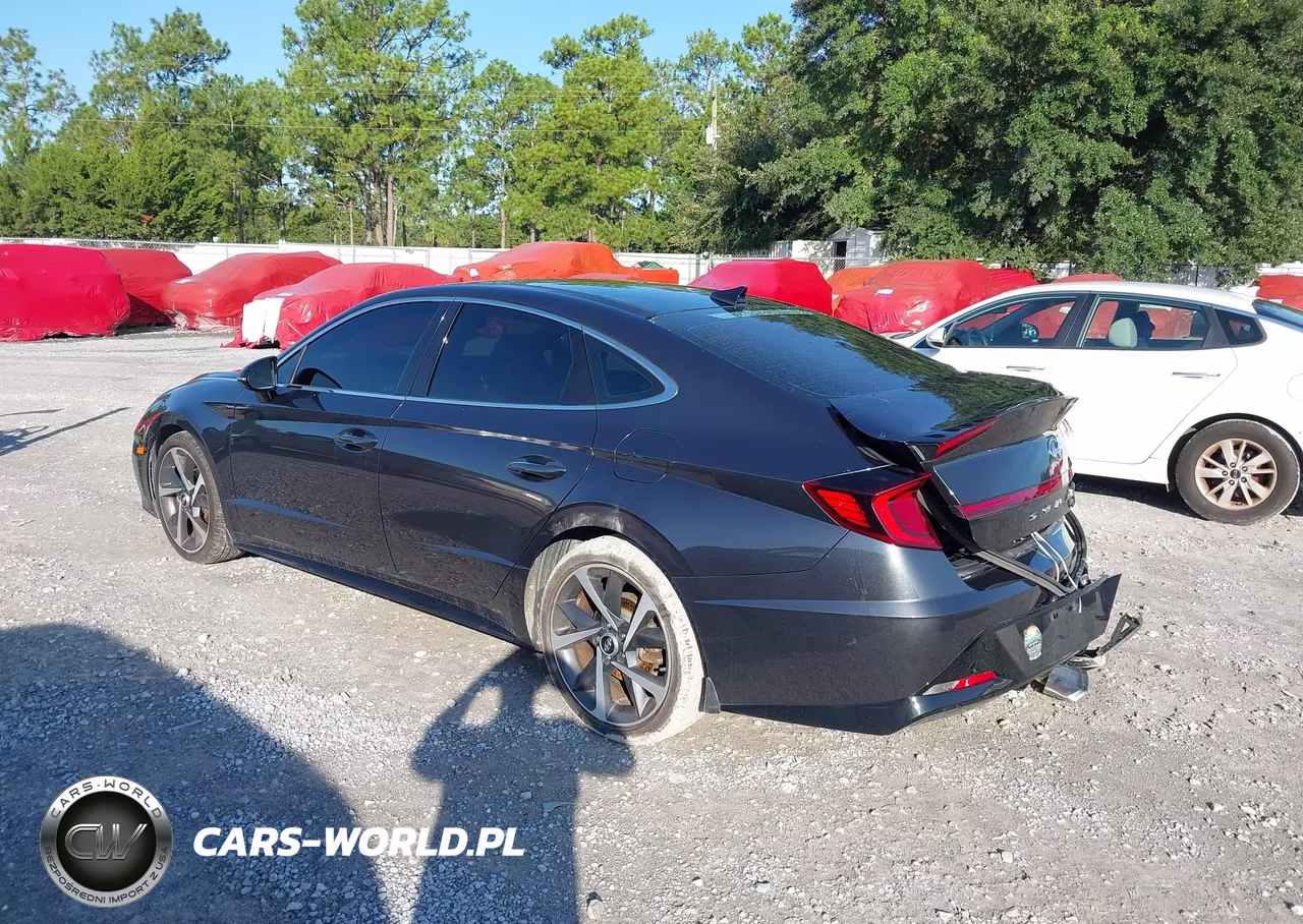 2022 Hyundai Sonata Sel Plus VIN:5NPEJ4J28NH134260 - 3