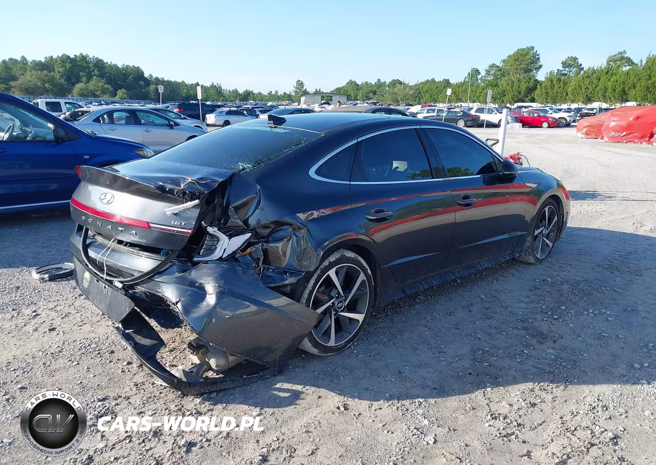 2022 Hyundai Sonata Sel Plus VIN:5NPEJ4J28NH134260 - 4