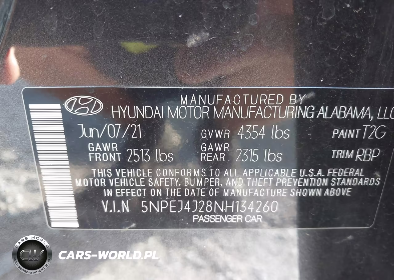 2022 Hyundai Sonata Sel Plus VIN:5NPEJ4J28NH134260 - 9