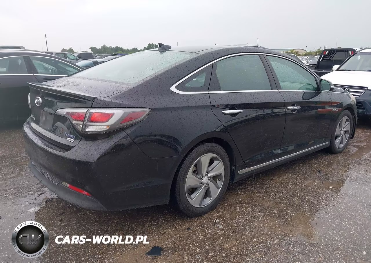 2016 Hyundai Sonata Hybrid Limited VIN:KMHE34L10GA028356 - 4