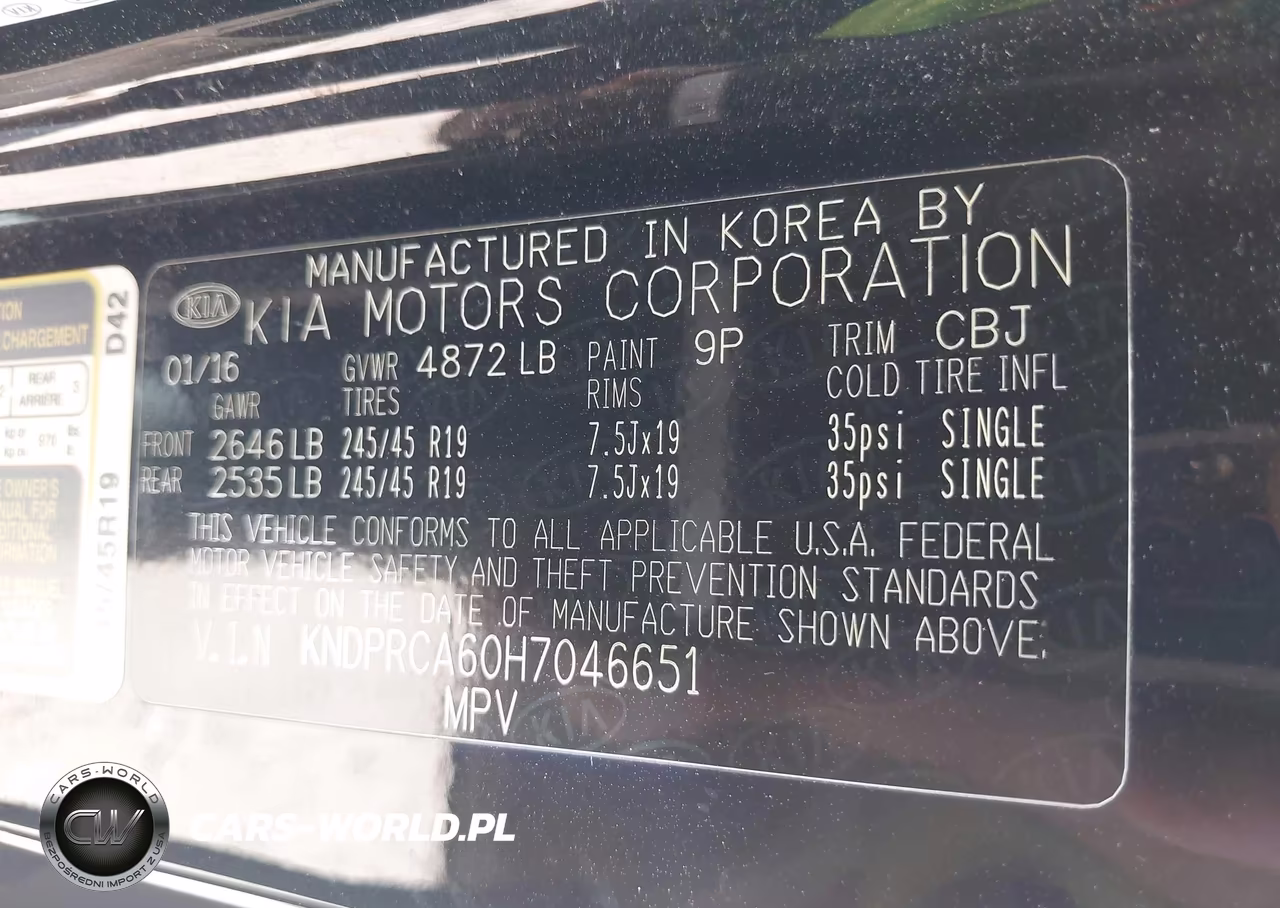 2017 Kia Sportage Sx Turbo VIN:KNDPRCA60H7046651 - 9