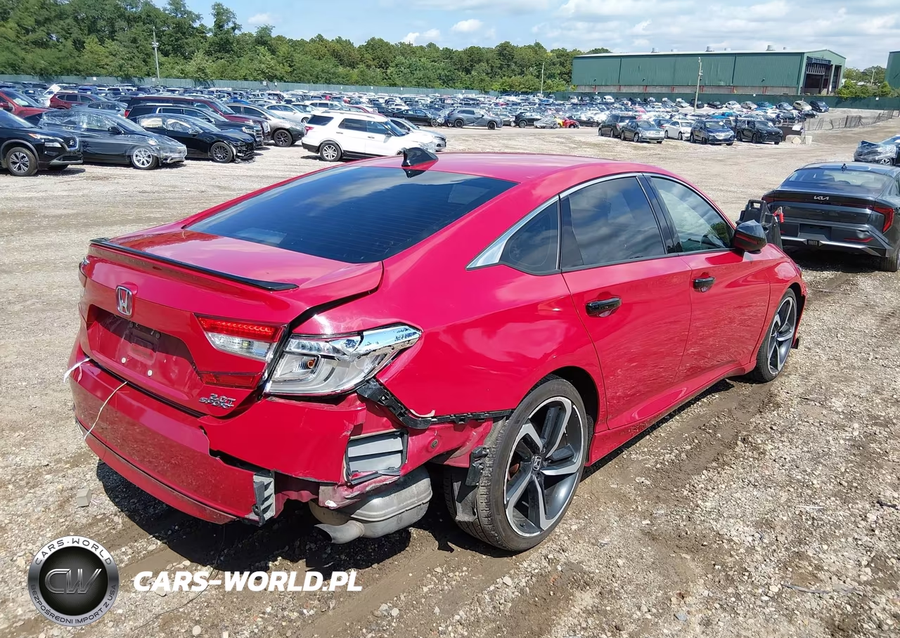 2018 Honda Accord Sport VIN:1HGCV1F31JA110302 - 4