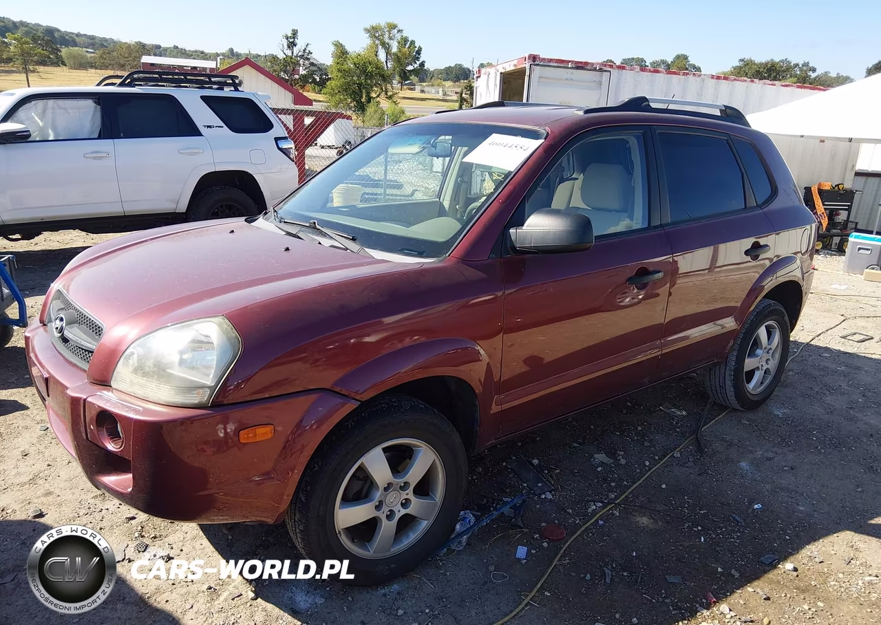 2007 Hyundai Tucson Gls VIN:KM8JM12B87U648715 - 2