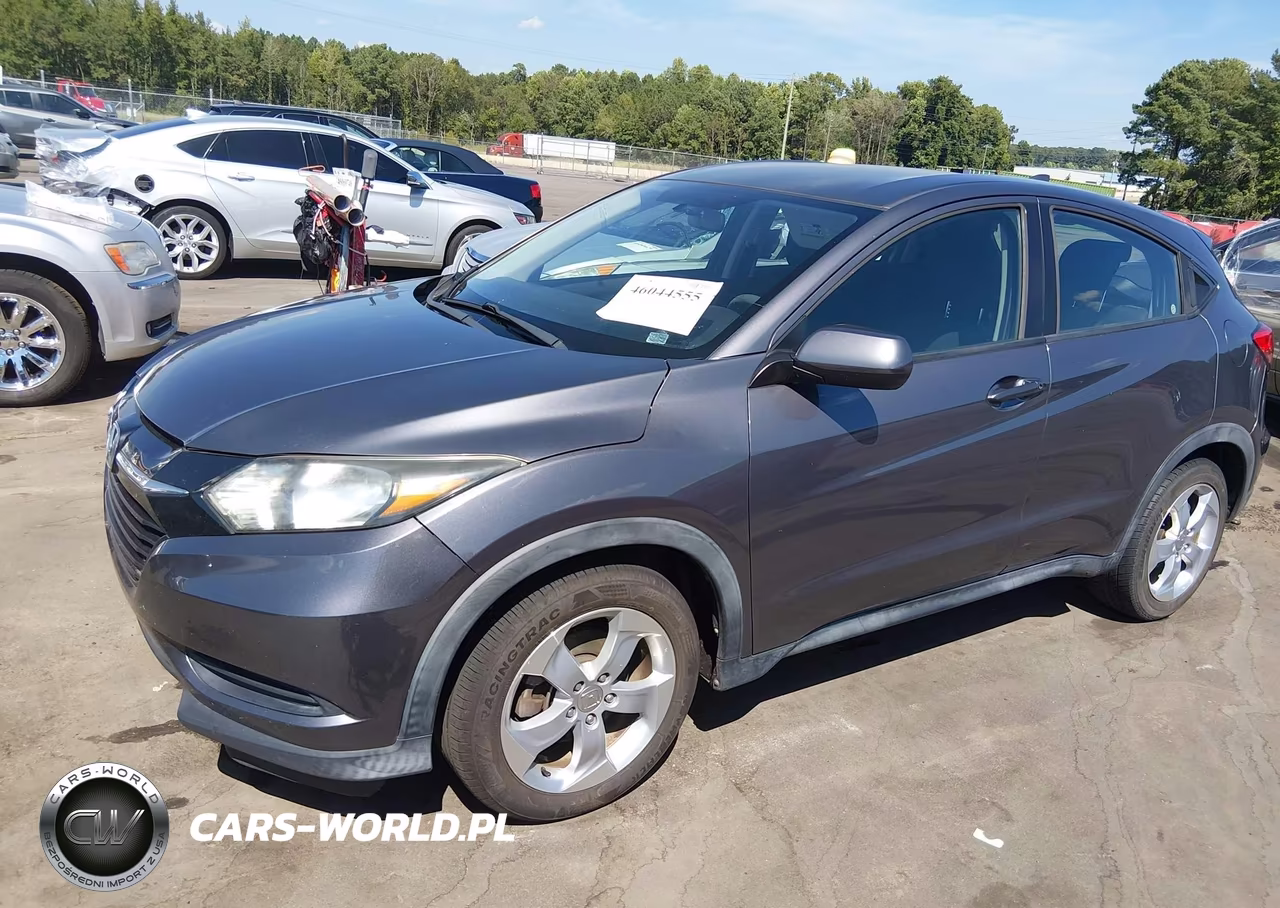 2016 Honda Hr-V Lx VIN:3CZRU5G33GM738305 - 2