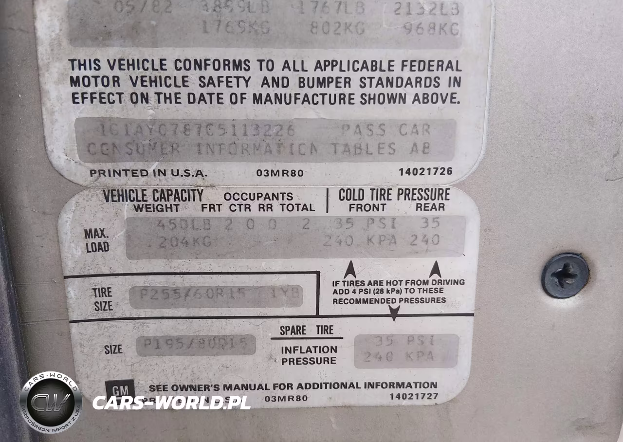 1982 Chevrolet Corvette VIN:1G1AY0787C5113226 - 9