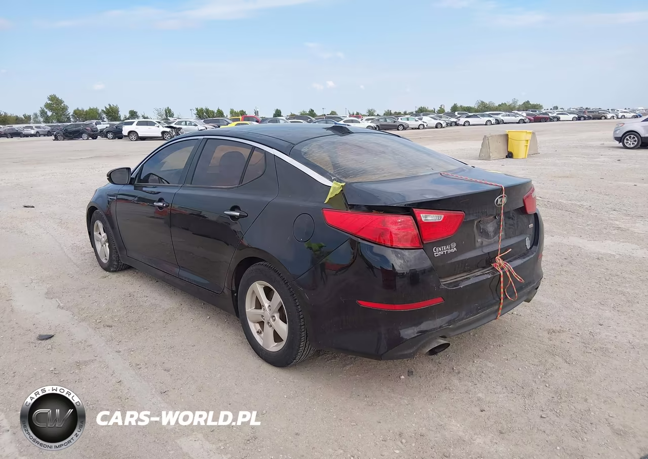 2015 Kia Optima Lx VIN:KNAGM4A76F5653317 - 3