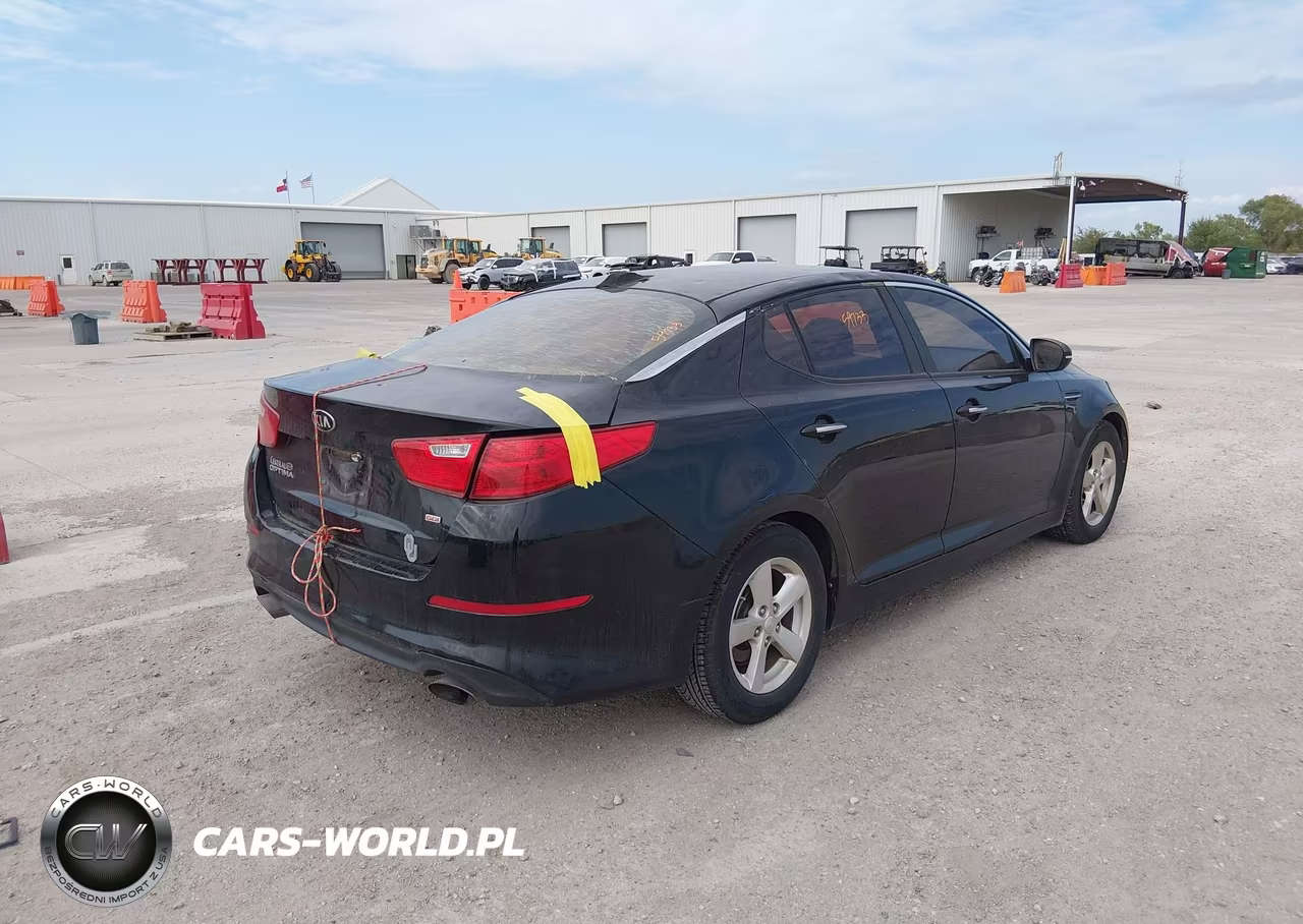 2015 Kia Optima Lx VIN:KNAGM4A76F5653317 - 4