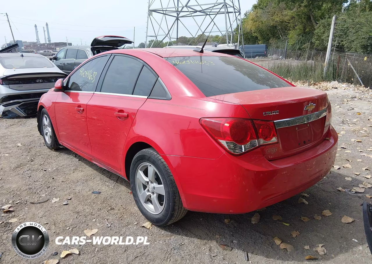 2014 Chevrolet Cruze 1Lt Auto VIN:1G1PC5SBXE7432930 - 3