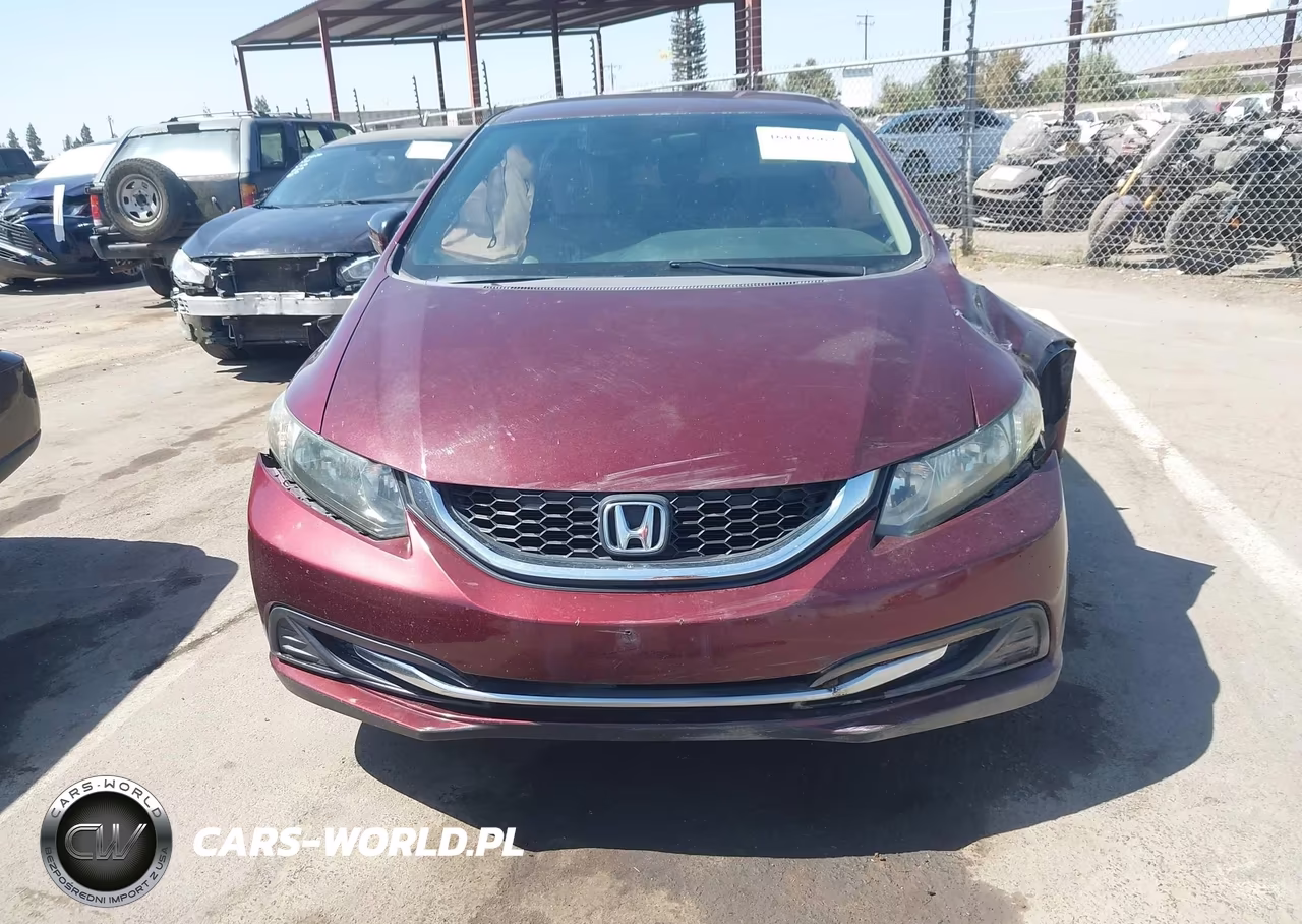 2014 Honda Civic Lx VIN:2HGFB2F56EH550455 - 13