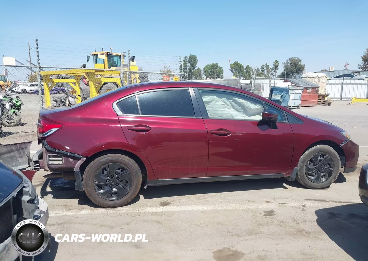 2014 Honda Civic Lx VIN:2HGFB2F56EH550455 - 14