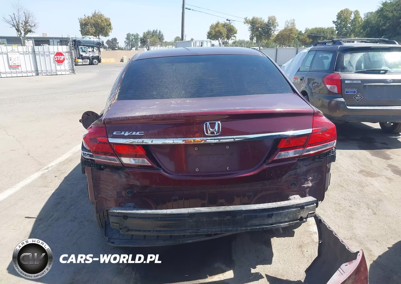 2014 Honda Civic Lx VIN:2HGFB2F56EH550455 - 17