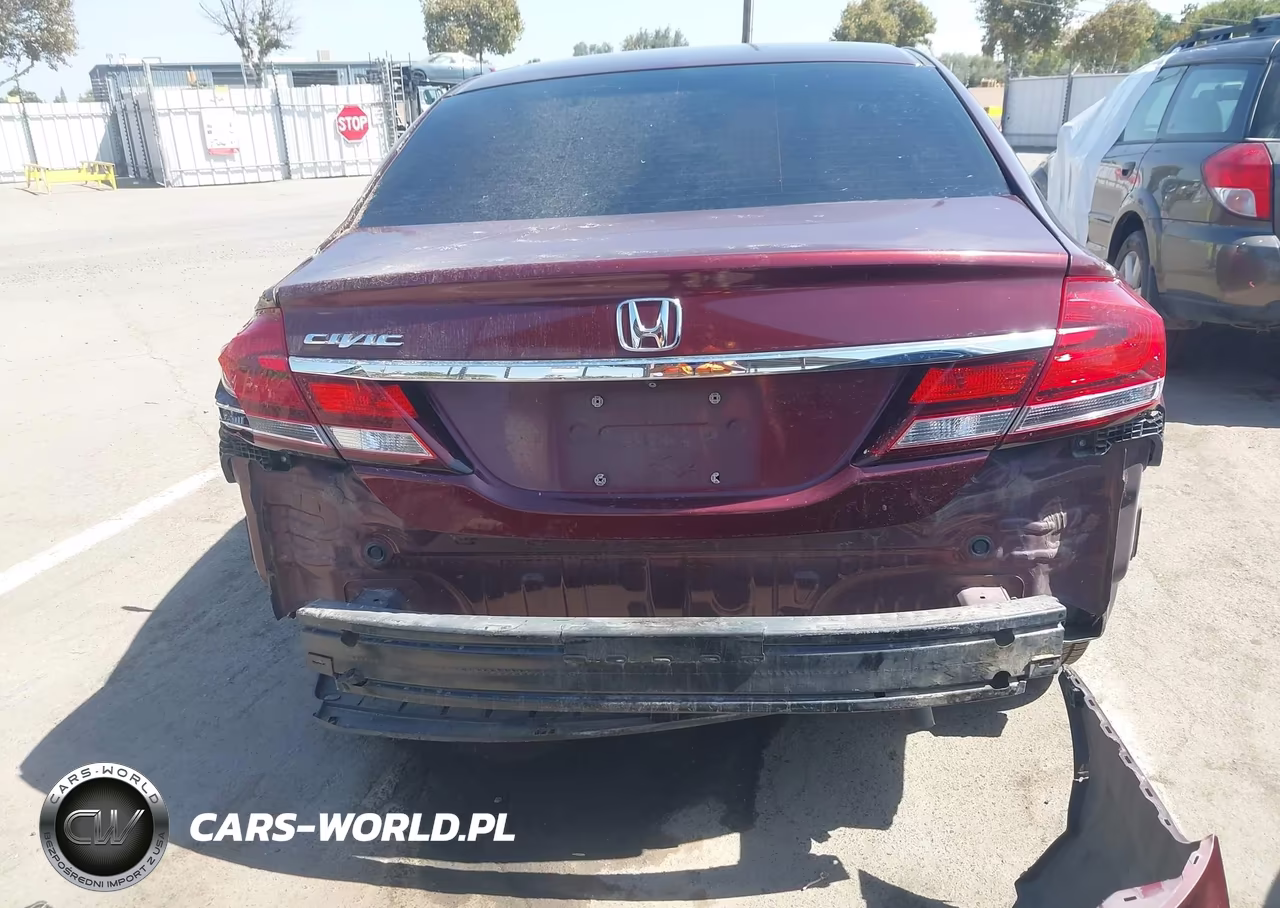 2014 Honda Civic Lx VIN:2HGFB2F56EH550455 - 18