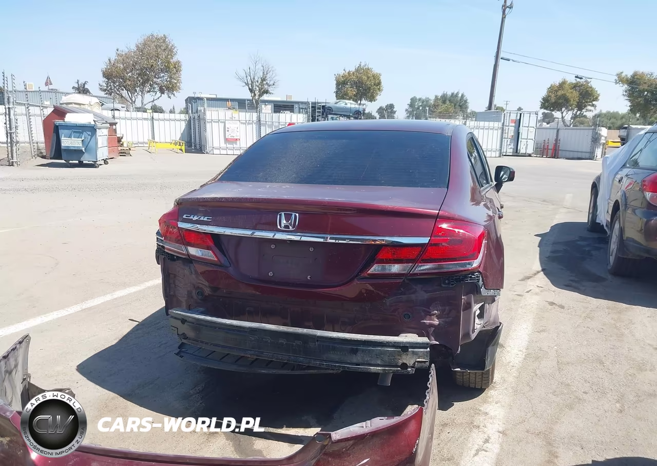 2014 Honda Civic Lx VIN:2HGFB2F56EH550455 - 4