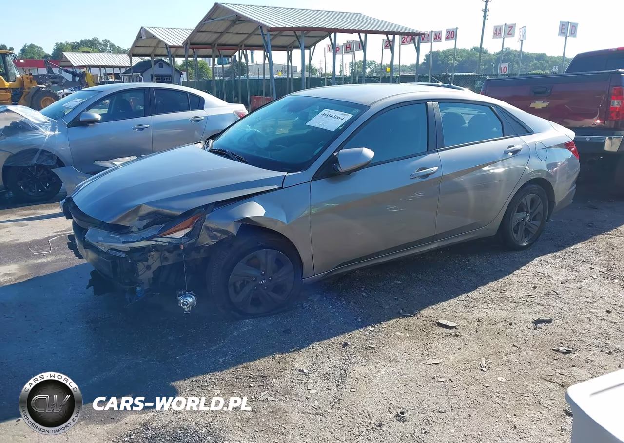 2023 Hyundai Elantra Sel VIN:KMHLM4AG7PU571102 - 2