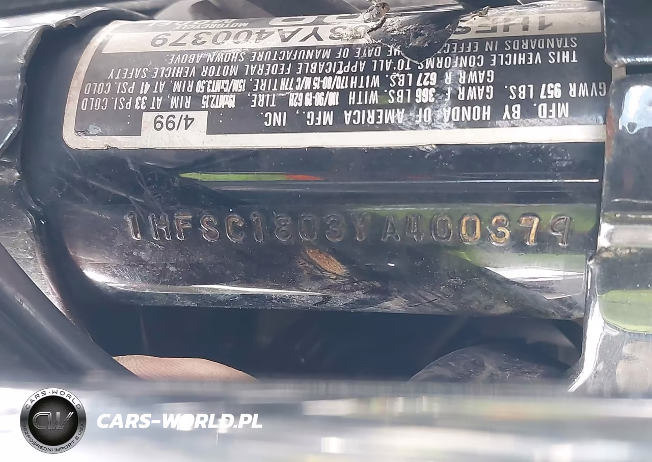 2000 Honda Vt1100 C VIN:1HFSC1803YA400379 - 10