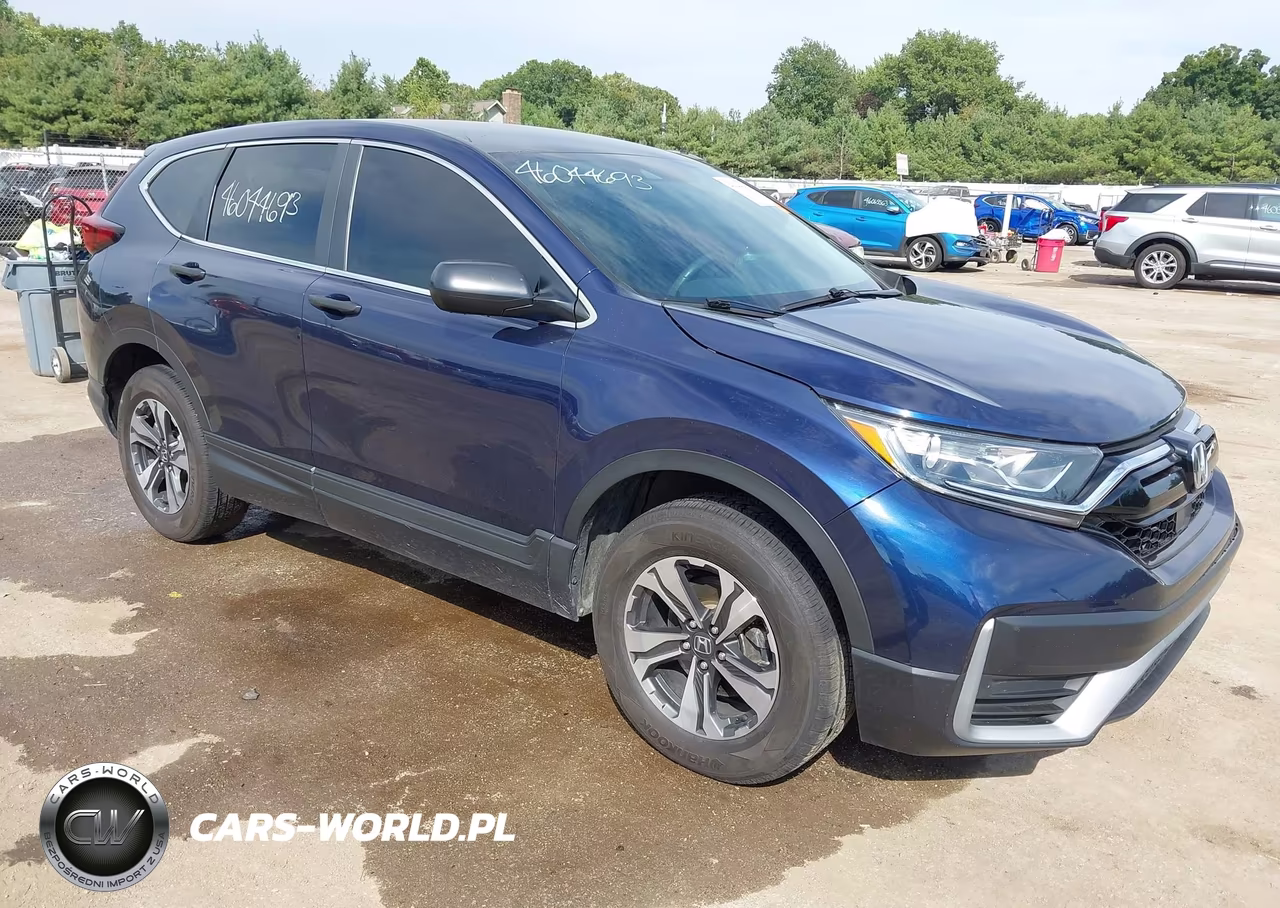 2020 Honda Cr-V Awd Lx VIN:2HKRW2H22LH650513 - 1