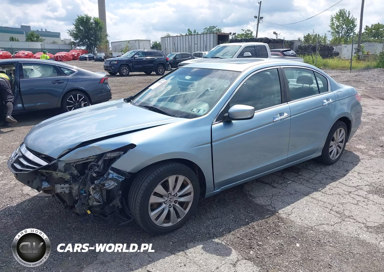 2012 Honda Accord 3.5 Ex-L VIN:1HGCP3F85CA014161 - 2