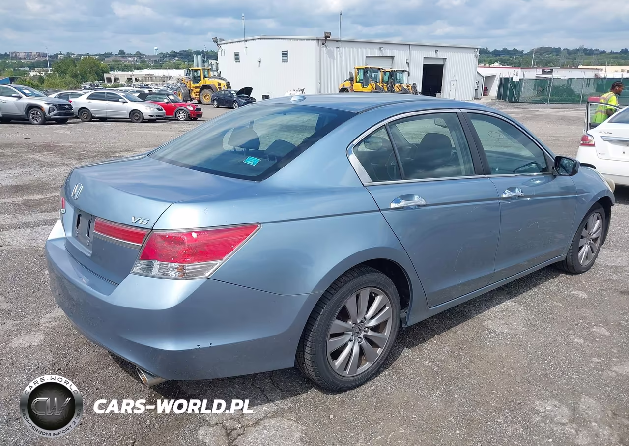 2012 Honda Accord 3.5 Ex-L VIN:1HGCP3F85CA014161 - 4
