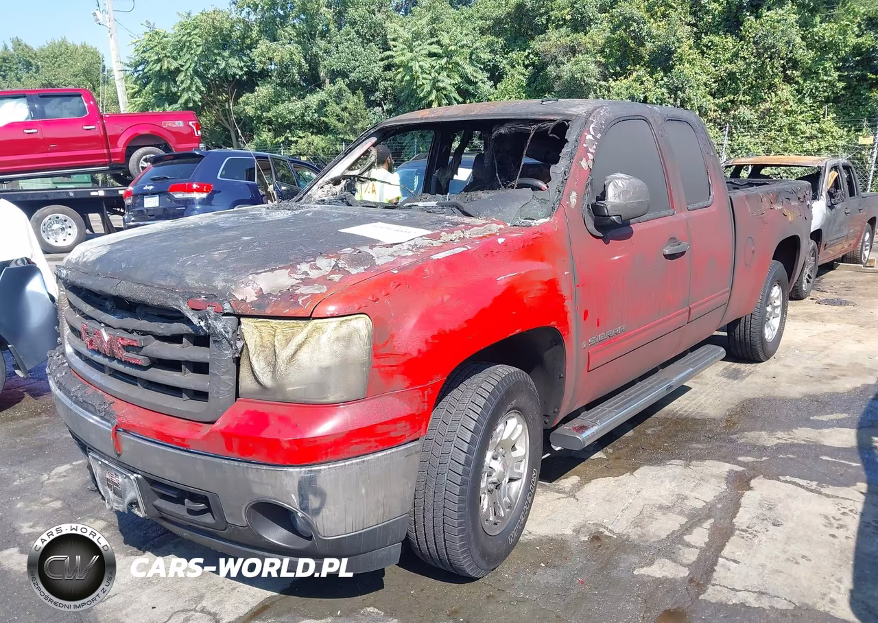 2008 GMC Sierra 1500 Sle1 VIN:2GTEK19J481304336 - 2