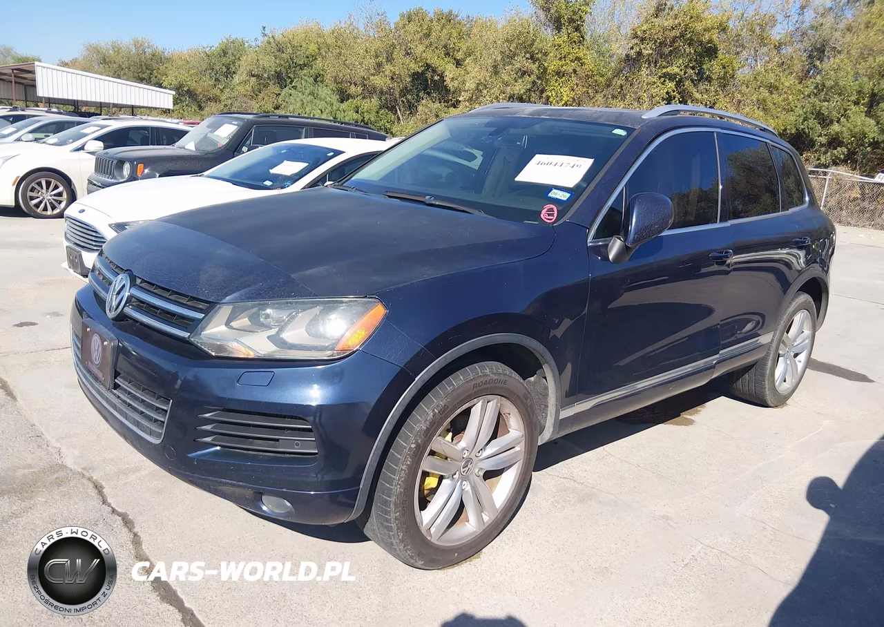 2012 Volkswagen Touareg Tdi Executive VIN:WVGFK9BP6CD003741 - 2