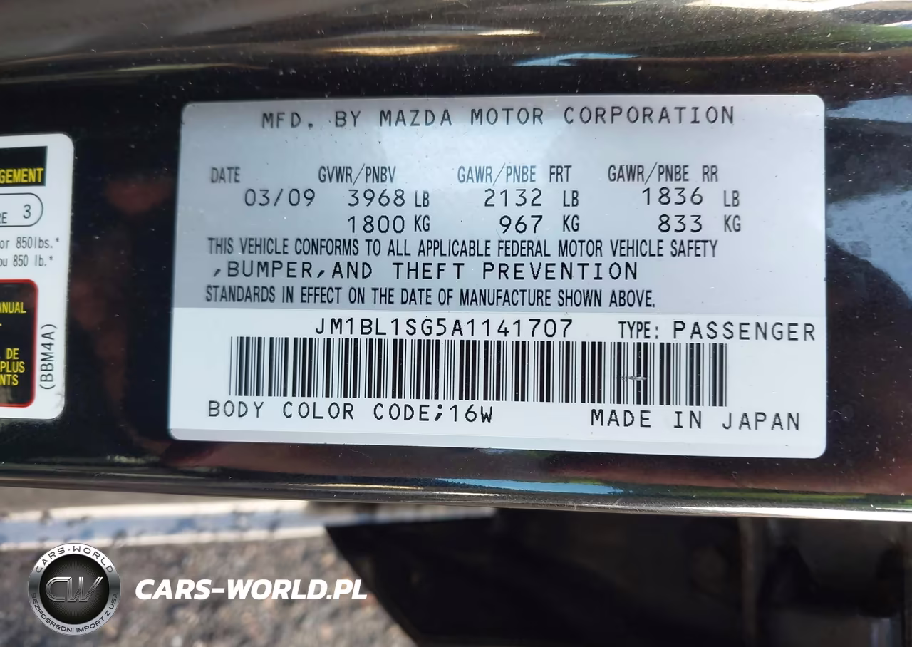 2010 Mazda Mazda3 I Sport VIN:JM1BL1SG5A1141707 - 9