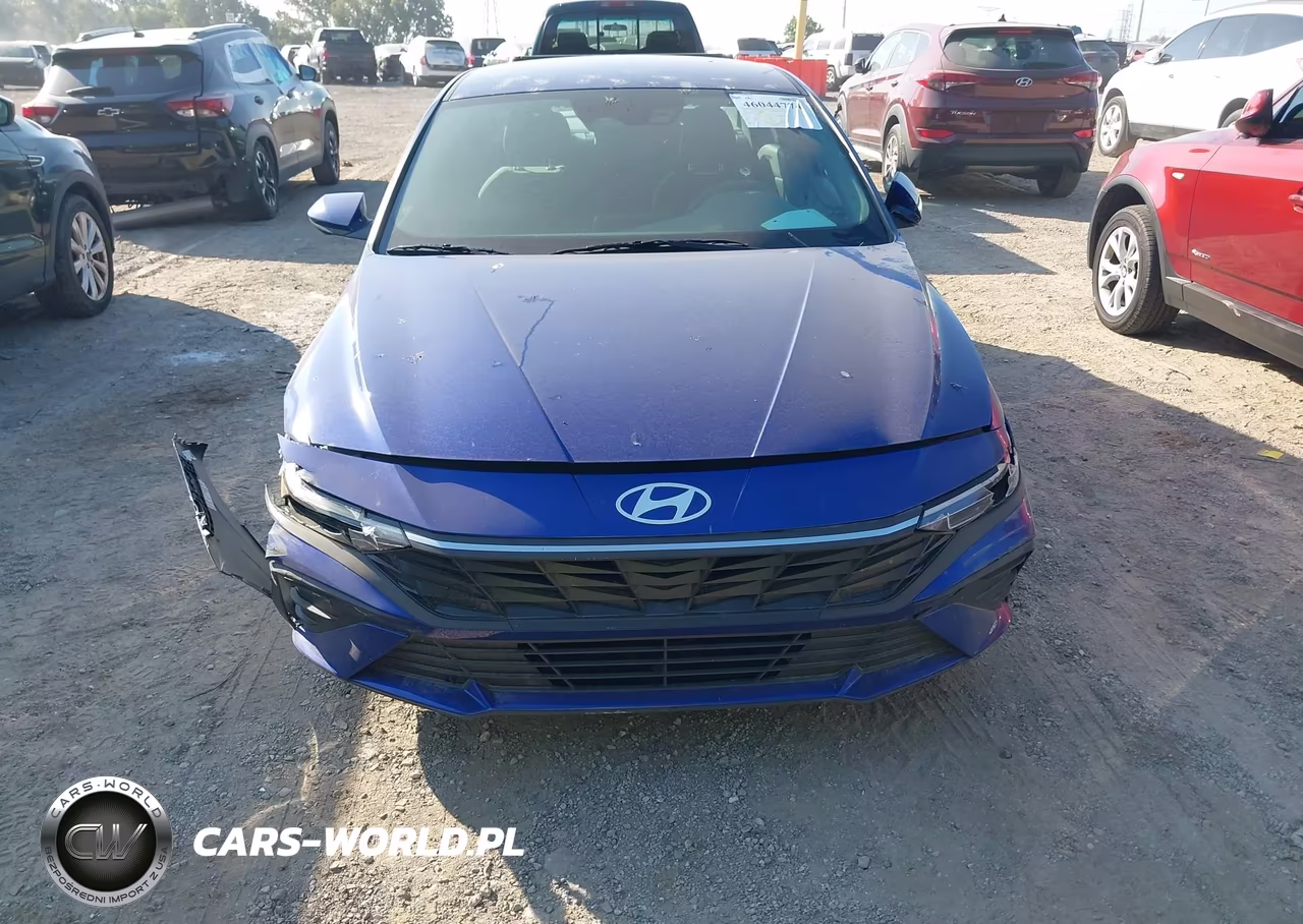 2026 Hyundai Elantra Hybrid Blue VIN:KMHLM4DJ6TU192240 - 12