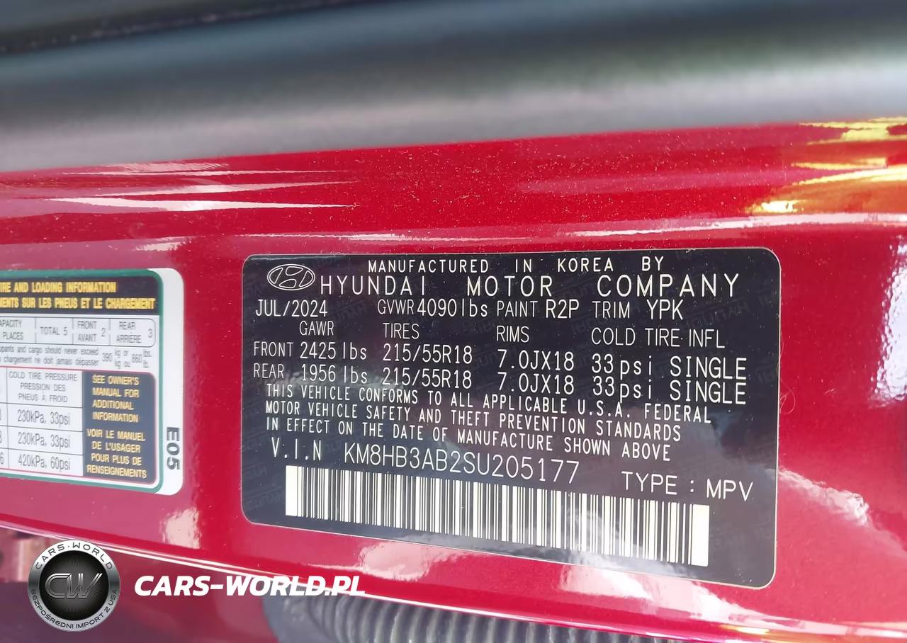 2025 Hyundai Kona Sel VIN:KM8HB3AB2SU205177 - 9