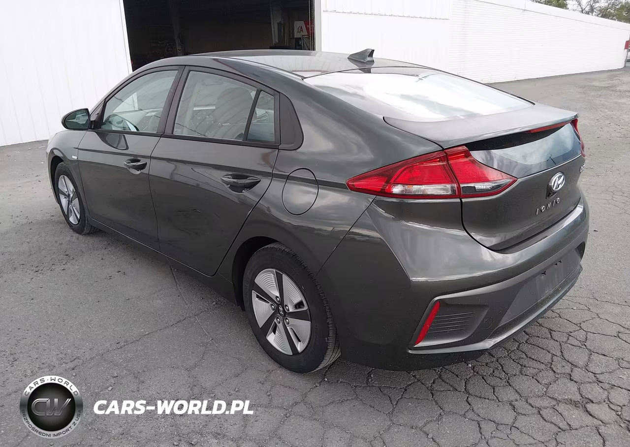 2020 Hyundai Ioniq Hybrid Blue VIN:KMHC65LC0LU217703 - 3