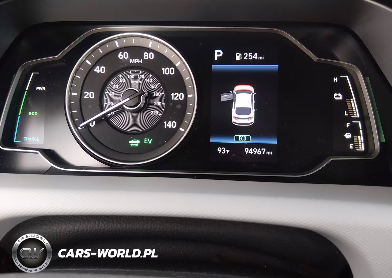 2020 Hyundai Ioniq Hybrid Blue VIN:KMHC65LC0LU217703 - 7