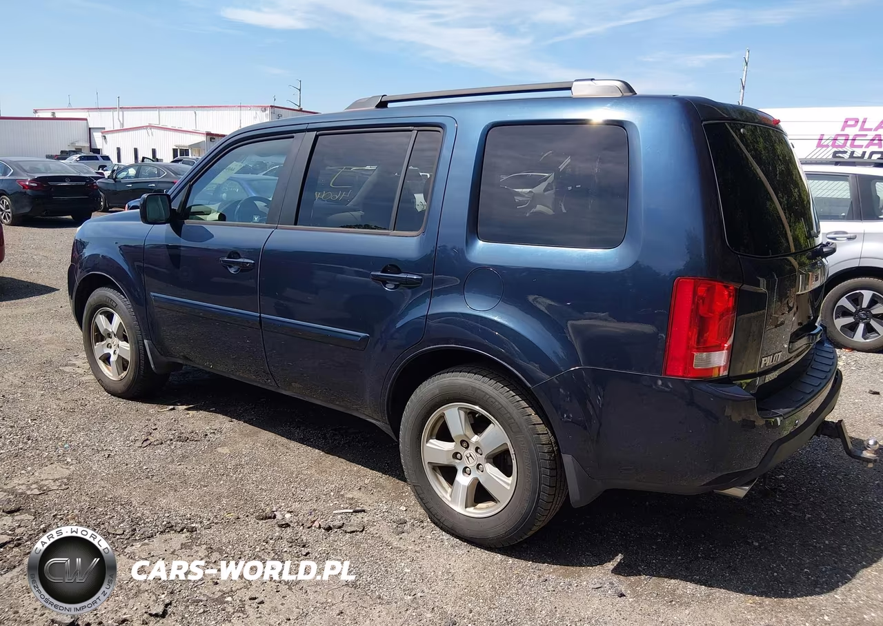 2011 Honda Pilot Ex-L VIN:5FNYF4H56BB072401 - 3
