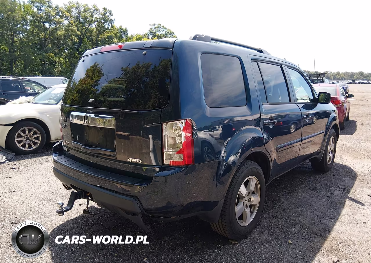 2011 Honda Pilot Ex-L VIN:5FNYF4H56BB072401 - 4