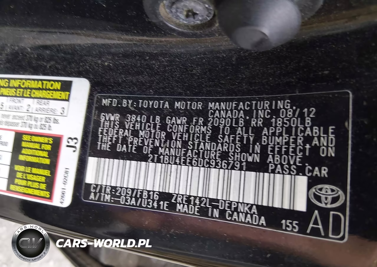 2013 Toyota Corolla Le VIN:2T1BU4EE6DC936791 - 9