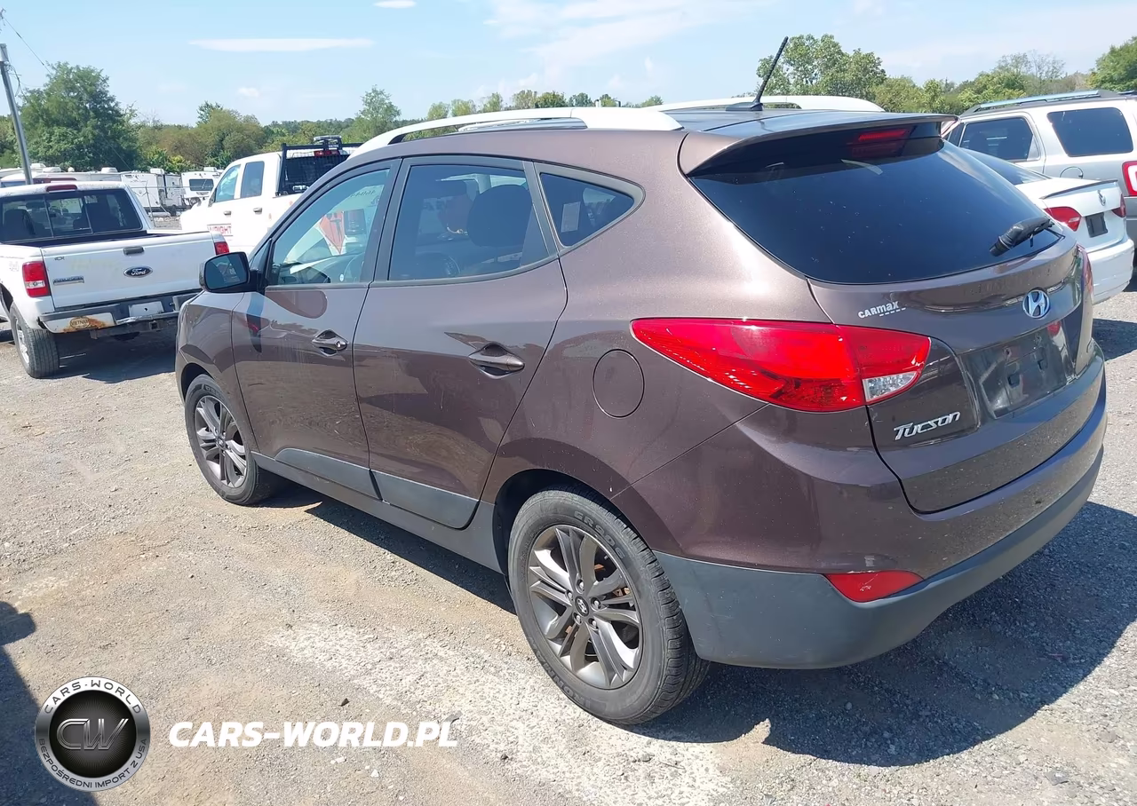 2014 Hyundai Tucson Se VIN:KM8JUCAG3EU847922 - 3