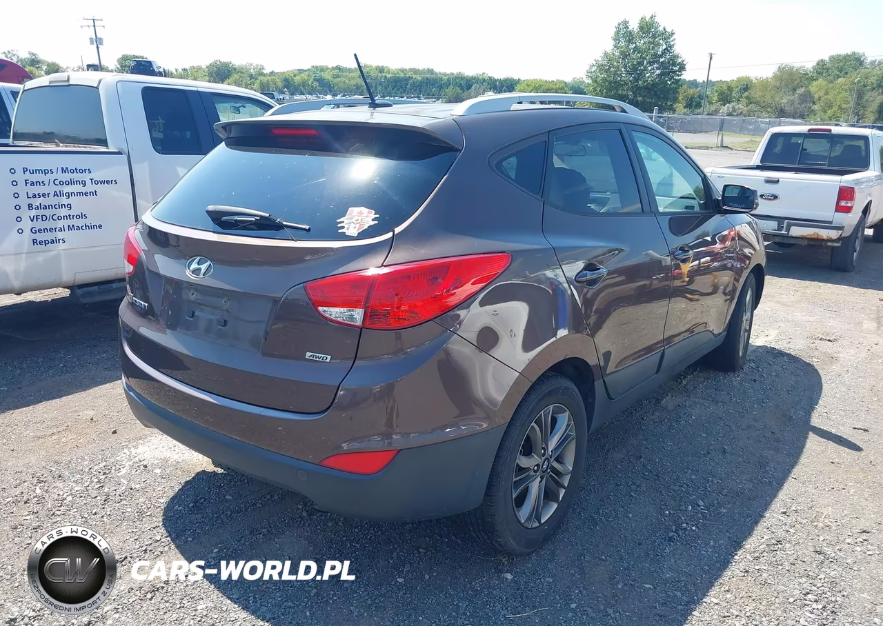 2014 Hyundai Tucson Se VIN:KM8JUCAG3EU847922 - 4