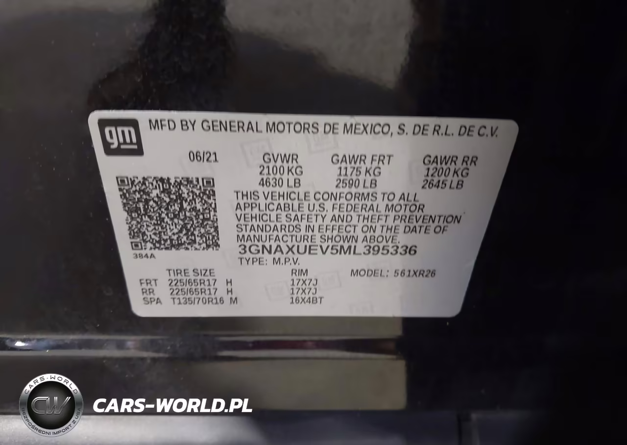 2021 Chevrolet Equinox Awd Lt VIN:3GNAXUEV5ML395336 - 9
