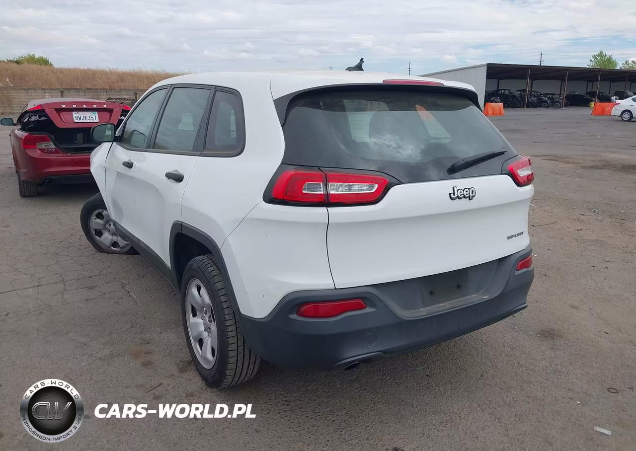 2017 Jeep Cherokee Sport VIN:1C4PJLAB3HW574579 - 3