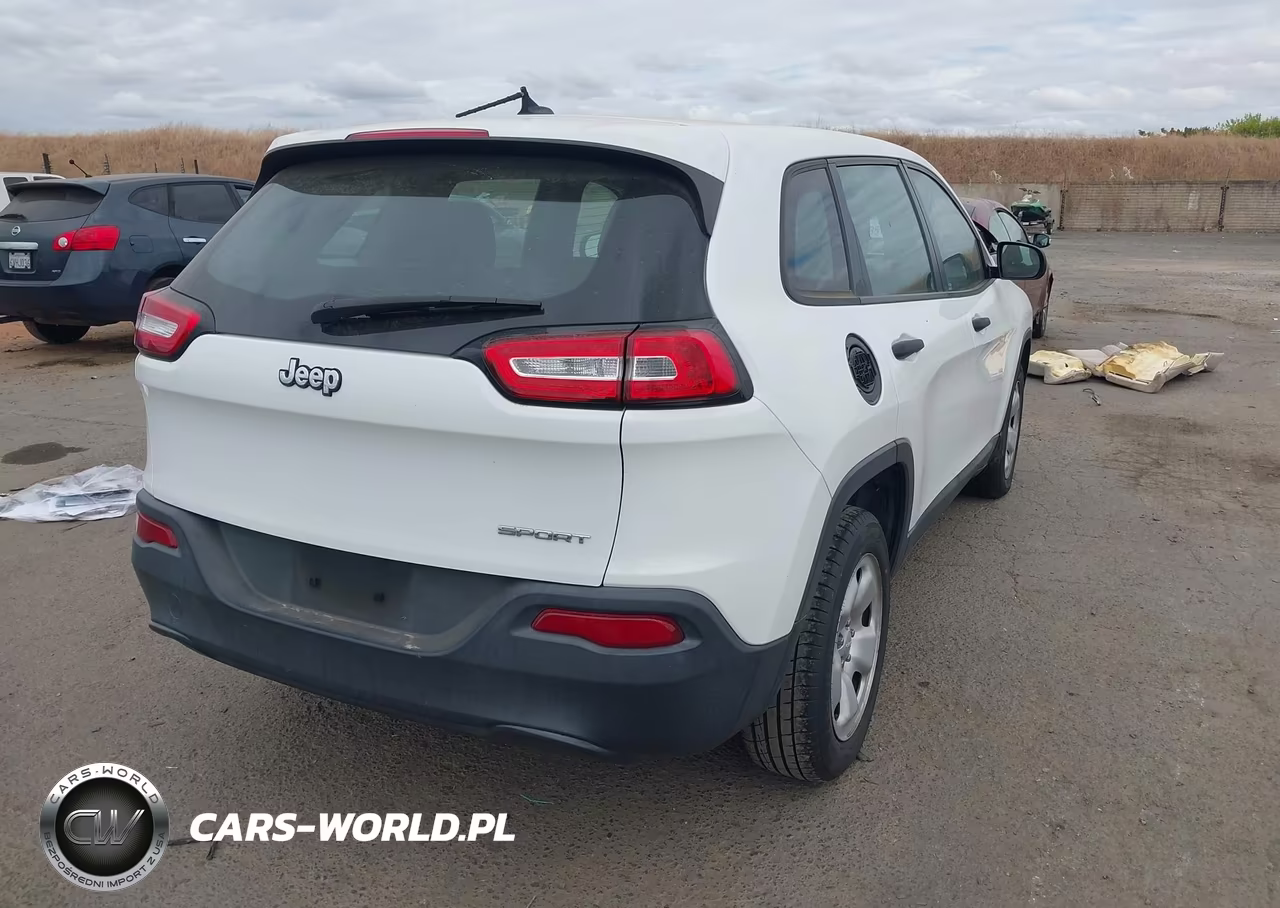 2017 Jeep Cherokee Sport VIN:1C4PJLAB3HW574579 - 4