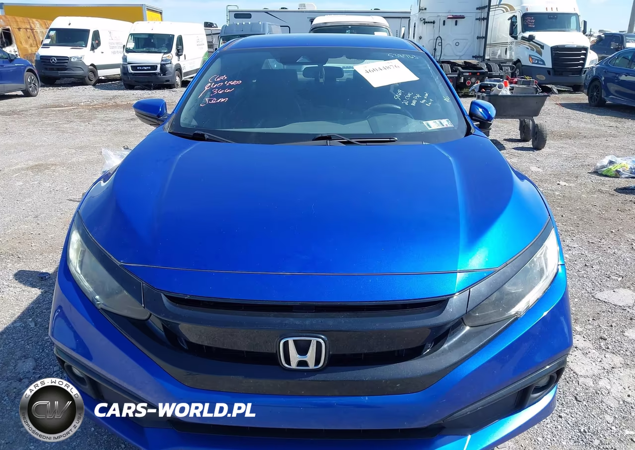 2020 Honda Civic Sport VIN:2HGFC2F86LH538763 - 12