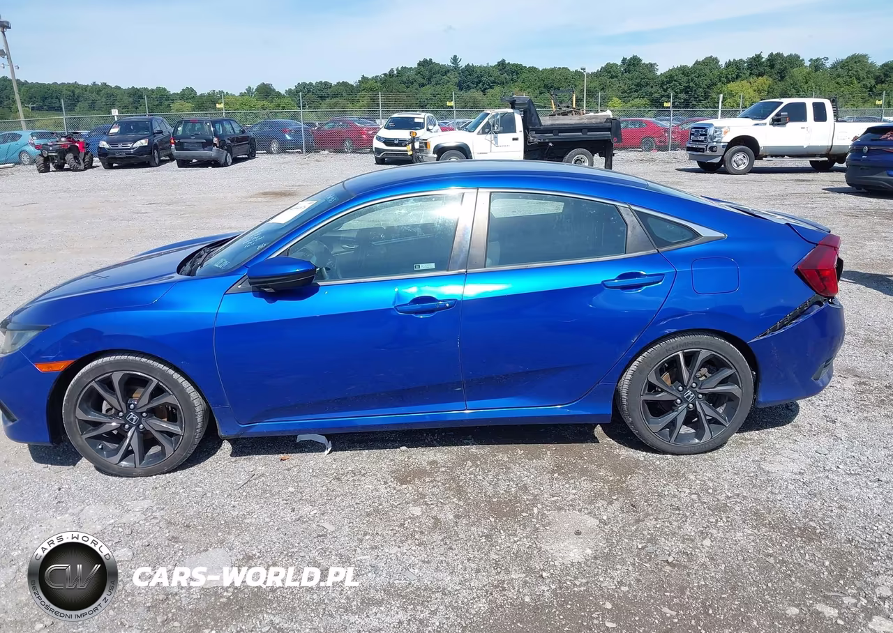 2020 Honda Civic Sport VIN:2HGFC2F86LH538763 - 14
