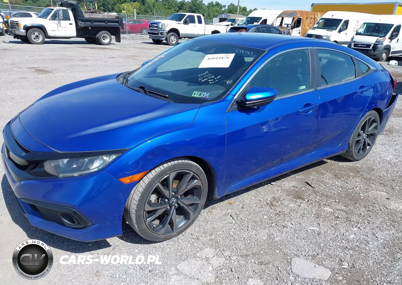 2020 Honda Civic Sport VIN:2HGFC2F86LH538763 - 2