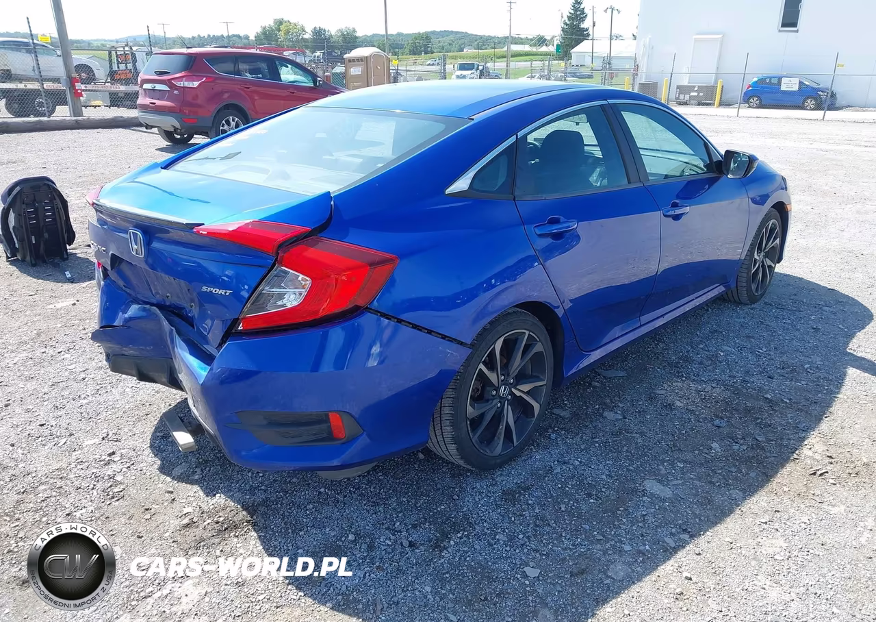 2020 Honda Civic Sport VIN:2HGFC2F86LH538763 - 4