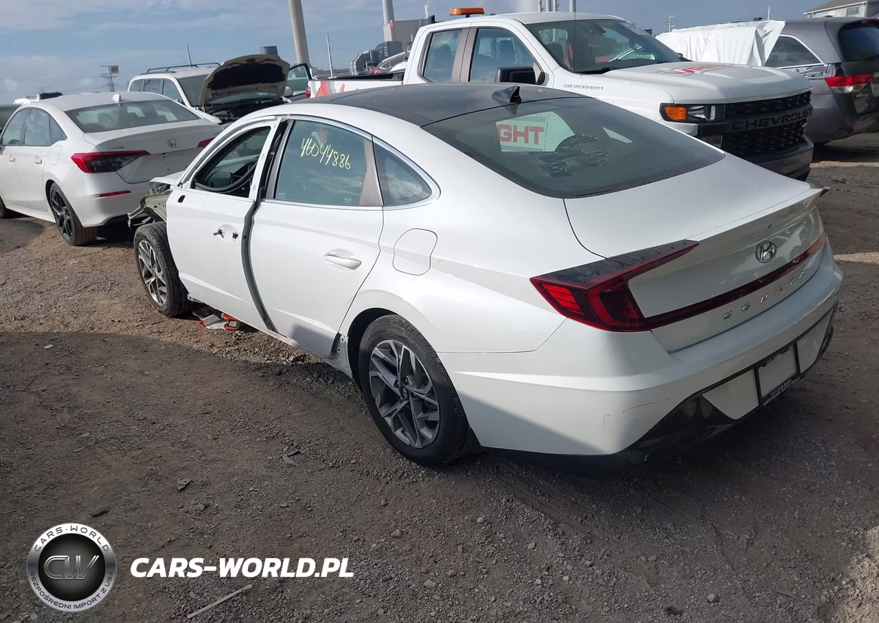 2021 Hyundai Sonata Sel VIN:5NPEF4JA7MH103038 - 3