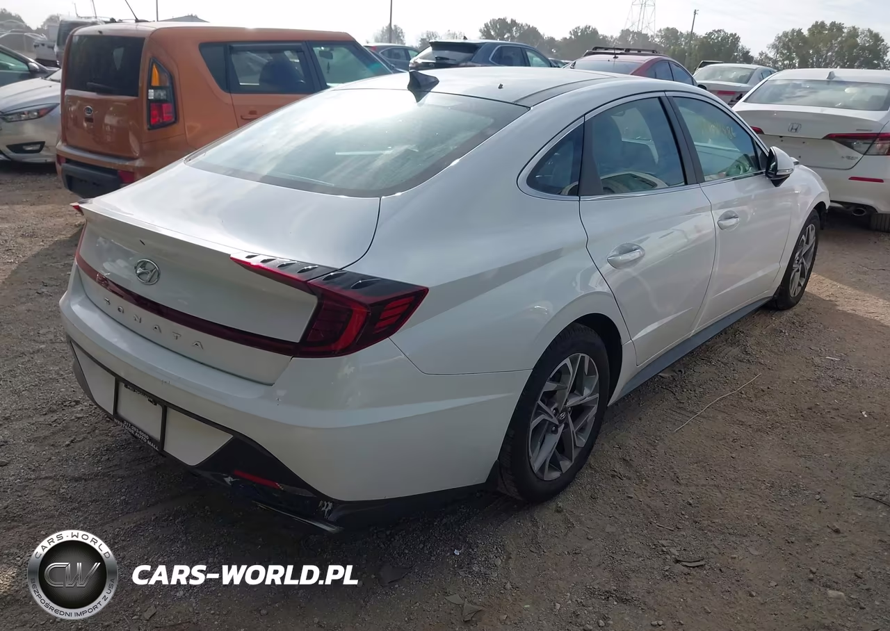2021 Hyundai Sonata Sel VIN:5NPEF4JA7MH103038 - 4